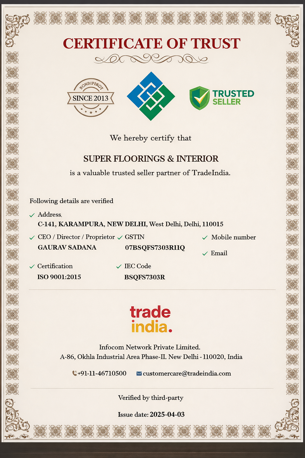 Industry Association Member