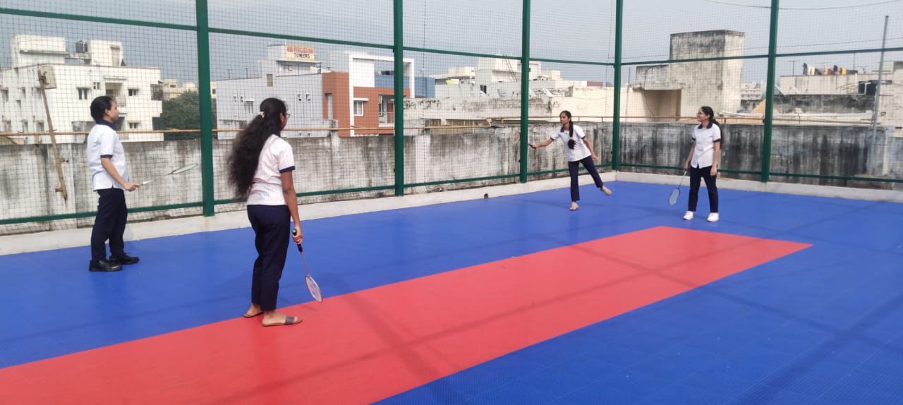 Interlocking PP court tiles installation project
